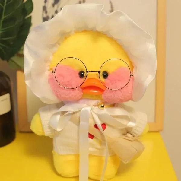 Imagem de Pato Amarelo de Pelúcia - Brinquedo Infantil para Meninas