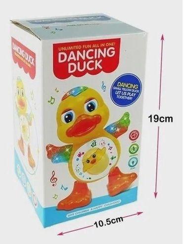 Pato de Brinquedo Anda Dança Canta Com Som e Luz Colorida - Toys Imagem de Pato de Brinquedo Anda Dança Canta Com Som e Luz Colorida