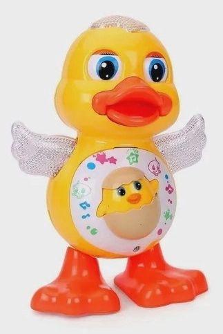 Pato de Brinquedo Anda Dança Canta Com Som e Luz Colorida - Toys Imagem de Pato de Brinquedo Anda Dança Canta Com Som e Luz Colorida