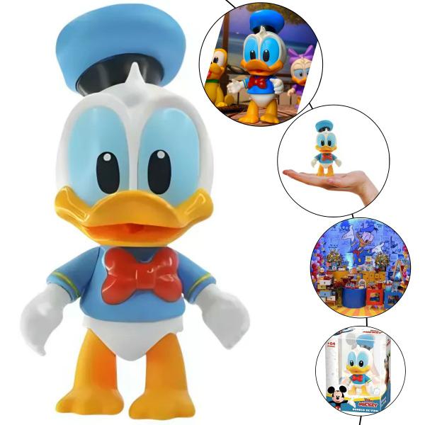 Imagem de Pato Donald Baby Boneco Vinil Articulado Disney Jr Original