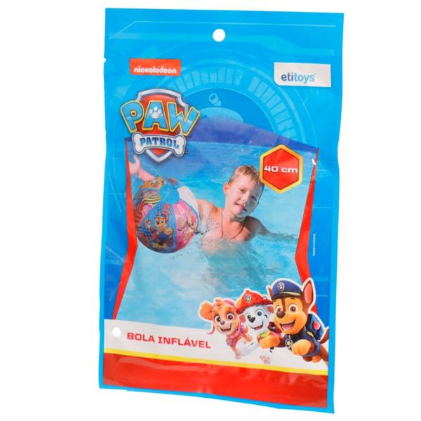 Imagem de Patrulha Canina Bola Grande Inflavel Paw Patrol Praia 40cm