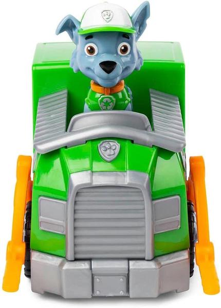 Patrulha Canina Veiculo e Figura Rocky Recycle Truck Sunny Imagem de Patrulha Canina Veiculo e Figura Rocky Recycle Truck Sunny