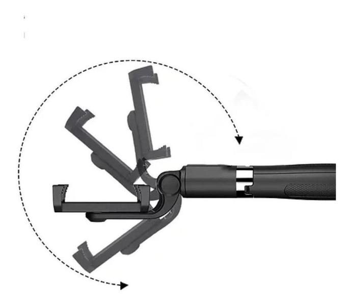 Imagem de Pau Bastão Selfie Tripé Controle Bluetooth Retrátil Celular