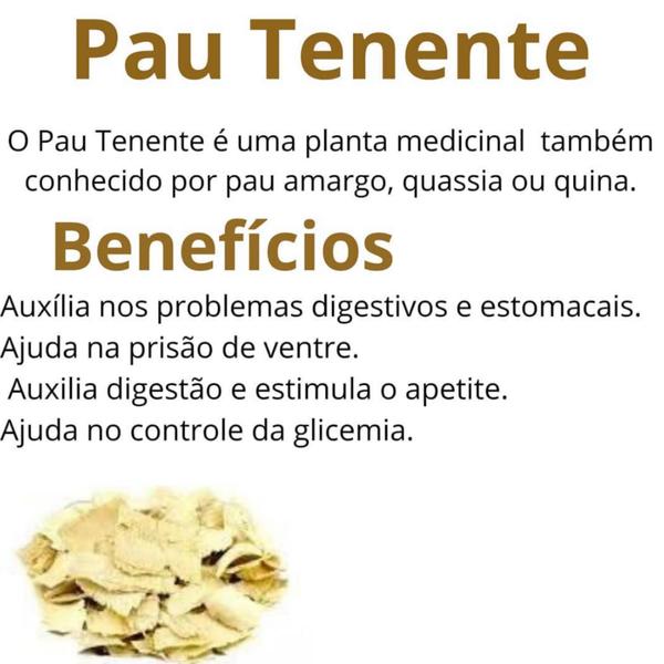 Imagem de Pau Tenente 100Gr (Erva seca para chá)