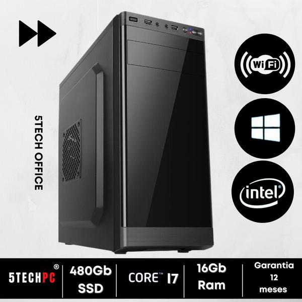 Imagem de PC 5tech Premium i7 3770 16Gb SSD 480