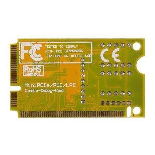 Imagem de Pc Analyzer Placa Diagnostico Debug Notebook Lpc Mini Pcie