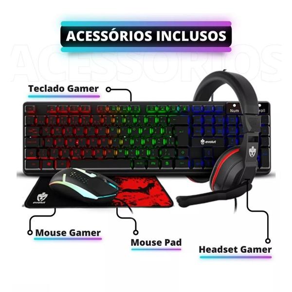 Imagem de Pc Completo Gamer Monitor 19 Led Hdmi Wifi 8gb + 30 Jogos!