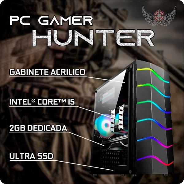 Imagem de Pc Computador Gamer Completo Barato Desktop Cpu i5 3.10Ghz 8gb Ram ssd 120gb placa de vídeo 2gb