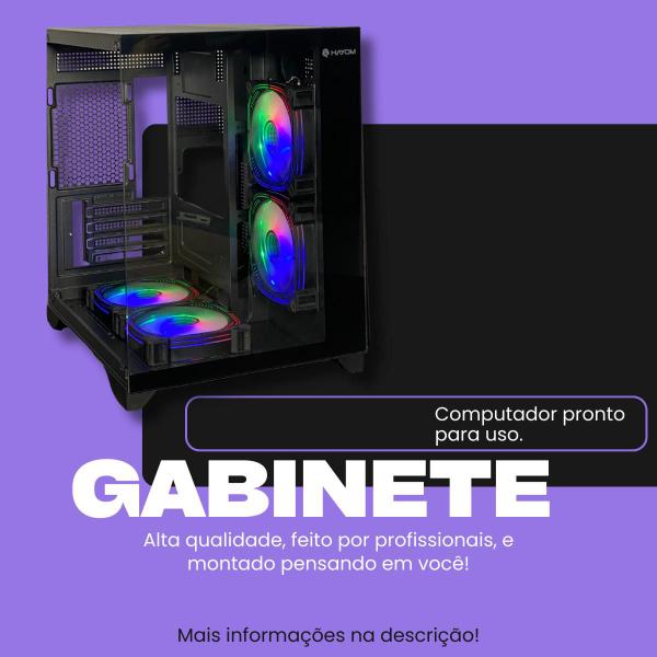 Imagem de Pc Computador Gamer Processador Intel Core I7 3.4ghz SSD 480gb Memória 16gb Placa Vídeo GT 730 4gb Fonte 500W Windows 10