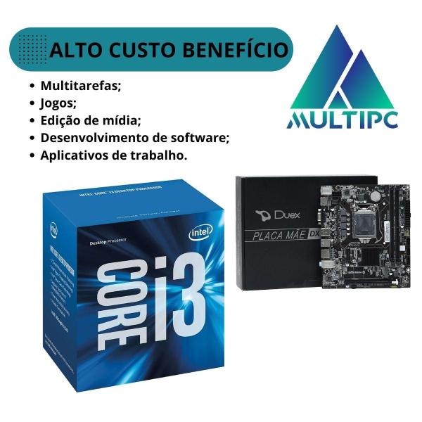 Imagem de Pc Computador Intel I3 16Gb Ddr4 480 Ssd 6 Geração Win10 Pro