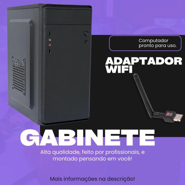 Imagem de Pc Computador Processador Intel Core I5 Memória 16gb SSD 480gb Fonte 200W Windows 10