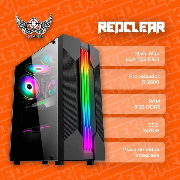 Imagem de Pc Cpu Gamer Intel Core I7/Ram 8Gb/Ssd 240Gb/Intel Graphics