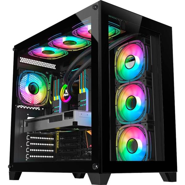 PC Gamer Aquário AMD Ryzen 5 5600x, B550m, Rtx 4060 ti 8gb, 16gb ram, SSD 1tb W10 - Kalango Games Imagem de PC Gamer Aquário AMD Ryzen 5 5600x, B550m, Rtx 4060 ti 8gb, 16gb ram, SSD 1tb W10