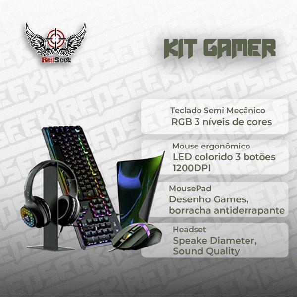 Imagem de Pc Gamer Barato Completo I5 Ssd /16Gb Kit+Monitor 21 Full Hd