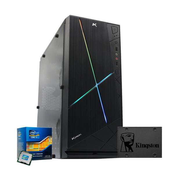 Imagem de Pc Gamer Barato Up Starter I7 8Gb Ssd 240Gb Homologação: 149822010251