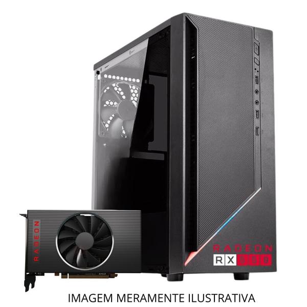 Imagem de PC Gamer Completo 2Eletro Win - Intel Core i5, 16GB RAM, AMD Radeon RX 550 2GB, SSD 480GB, Monitor 20" 75HZ, Fonte 500W, Gabinete preto com frontal RGB - PG2E-RGB0138WI