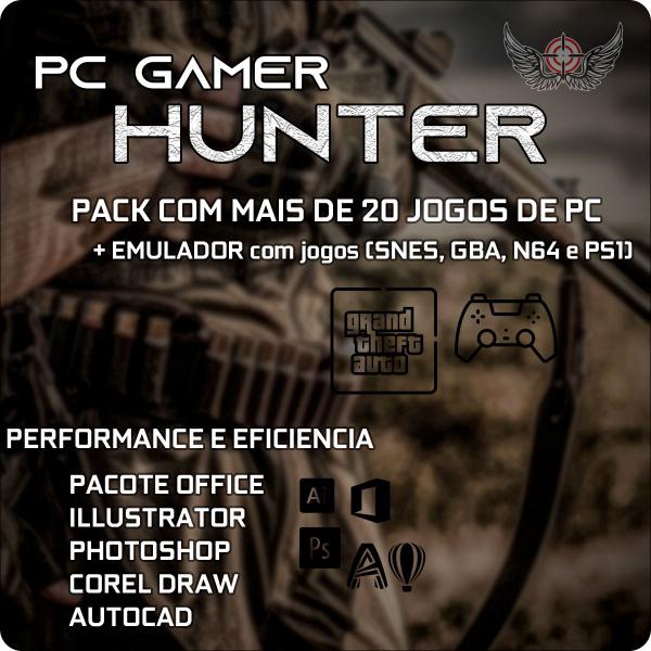 Imagem de Pc gamer completo Barato Desktop Cpu i5 16gb Ram Ssd 240gb placa de vídeo 2gb + monitor + combo game