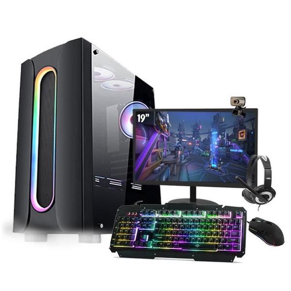 Imagem de Pc Gamer Completo I5 16Gb Hd 1Tb Gt730 Fonte 500W Monitor 19