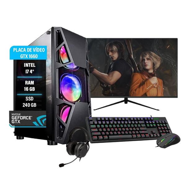 Pc Gamer Completo I7 4 16Gb Ddr3 Ssd 240Gb Gtx 1660 - Amorim Tech Imagem de Pc Gamer Completo I7 4 16Gb Ddr3 Ssd 240Gb Gtx 1660