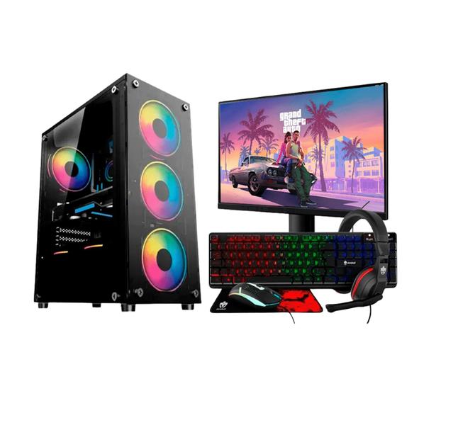 PC Gamer Completo Intel Core i7 3.9Ghz Memoria Ram 16GB SSD 240GB Monitor HDMI Kit Gamer - Alligator Gaming