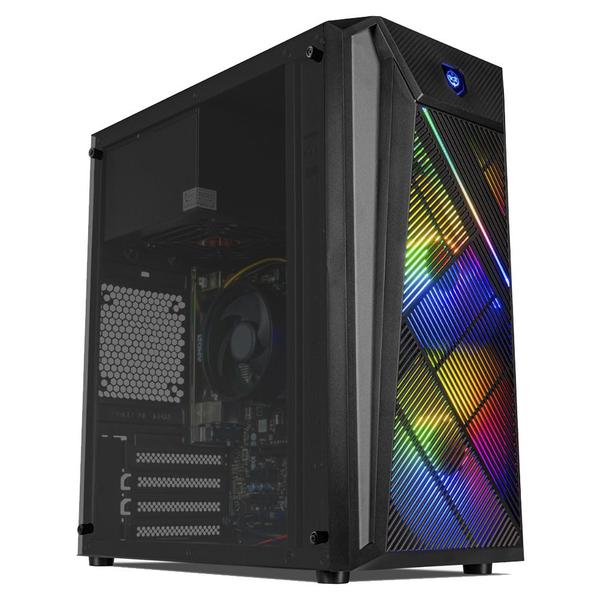 Imagem de PC Gamer Completo Mancer, AMD Ryzen 3 3200G, Radeon Vega 8, 16GB DDR4, SSD 480GB, Fonte 500W 80 Plus + WIFI