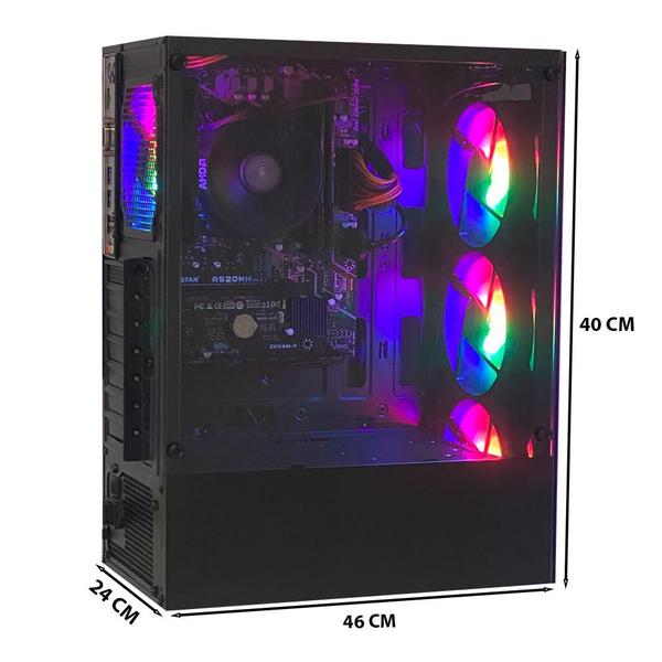 Imagem de Pc Gamer Computador Cpu Intel I5 Memoria Ram 8gb Ssd 480gb