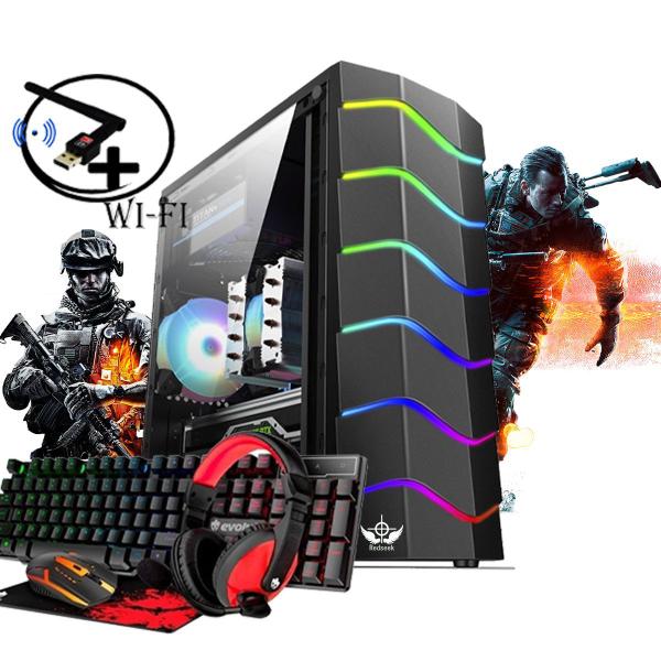 Pc Gamer Desktop Barato Cpu i5 turbo boost 3.20 Ghz 16gb ram ssd 120gb hd 500gb placa de vídeo 4GB! - Redseek Imagem de Pc Gamer Desktop Barato Cpu i5 turbo boost 3.20 Ghz 16gb ram ssd 120gb hd 500gb placa de vídeo 4GB!