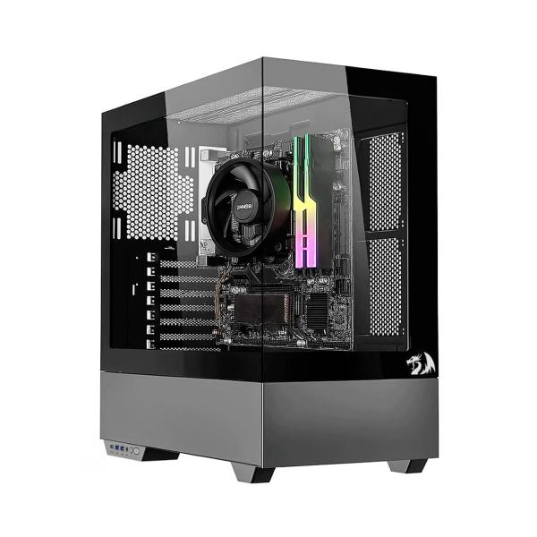 PC Gamer eFacini Reflect AMD Ryzen 5, 16GB RAM, SSD NVMe 980GB, Fonte 600W Desempenho e Espaço para Gamers Exigentes