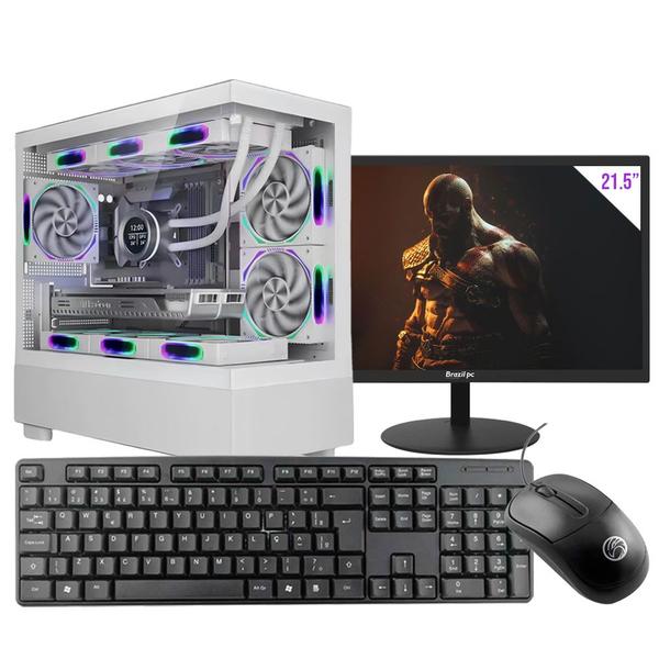 Imagem de PC GAMER INTEL i3 10100F 8GB GT 730 2GB SSD 240GB MONITOR 21.5 KIT TECLADO E MOUSE