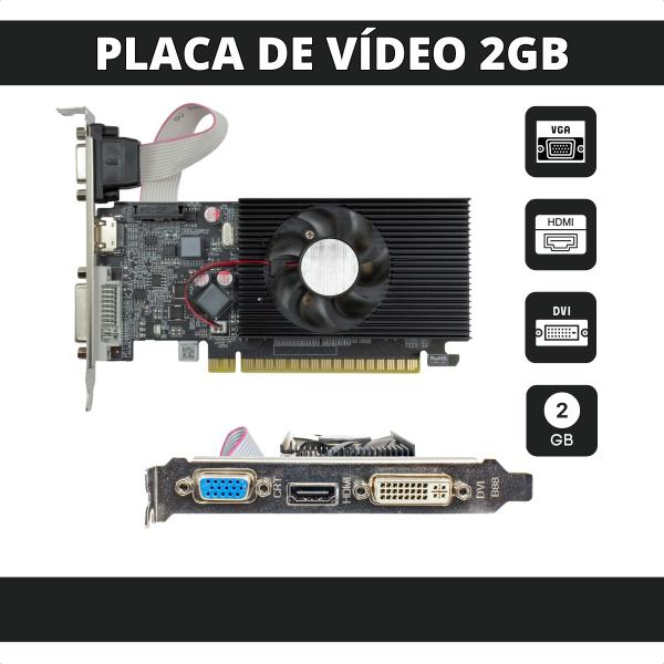 Imagem de Pc Gamer Intel I5 16gb Ssd 240gb Placa De Video de 2gb Kit Monitor Cadeira