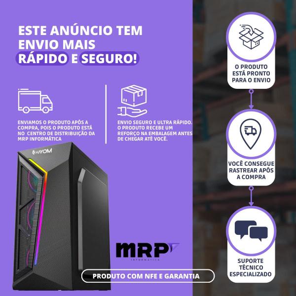 Imagem de PC Gamer MRP Informática Intel I5 Ssd 240gb Memoria Ram 16gb