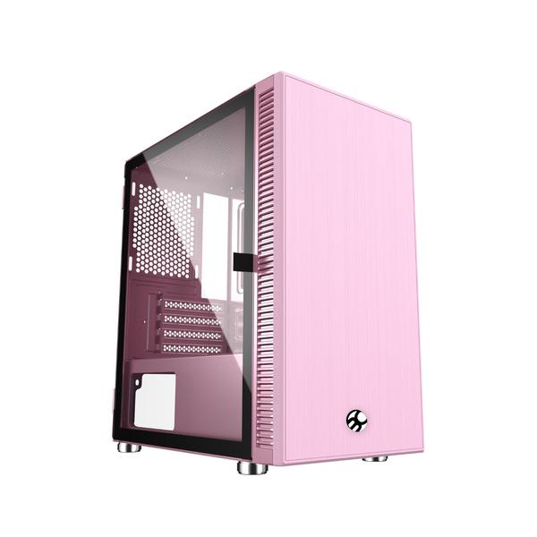 PC Gamer Rosa Completo Intel Core I5 10400F 16 GB 480 GB RTX 3060 12GB + Monitor Rosa + kit Gamer Rosa - Option Soluções Imagem de PC Gamer Rosa Completo Intel Core I5 10400F 16 GB 480 GB RTX 3060 12GB + Monitor Rosa + kit Gamer Rosa