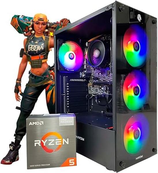 Imagem de Pc gamer ryzen 5 5600g, 16gb ddr4 3200mhz, ssd 960gb, vega 7