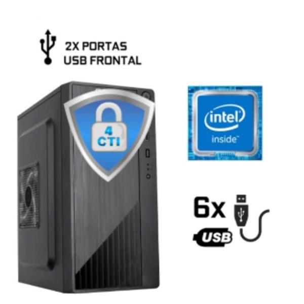 Imagem de PC GT CORE I3 7100 (7a Geração) 8gb SSD 256Gb NVME HD 500GB WIFI REDE GIGABIT WIN11