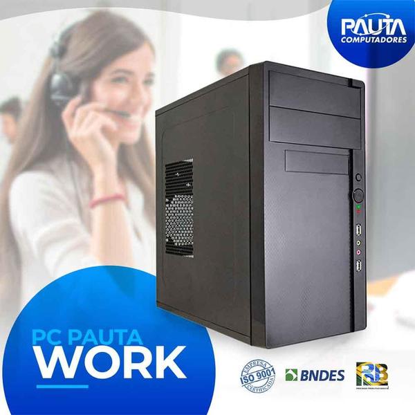 Imagem de PC Pauta Work, FreeDOS, Intel Core i5-11400, 8GB, SSD 256GB