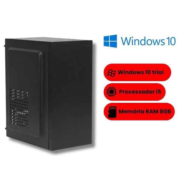 Imagem de Pc rápido computador cpu i5 8gb ram ssd 120gb windows 10