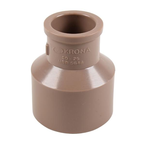 Imagem de Pct 02 Bucha de Redução Longa de 1.1/2 50mm x 3/4 25mm PVC