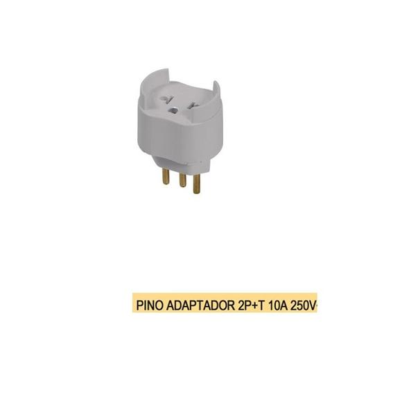 Imagem de Pct 03 Pino Adaptador de Tomada Antigo e Novo 10a Inmetro