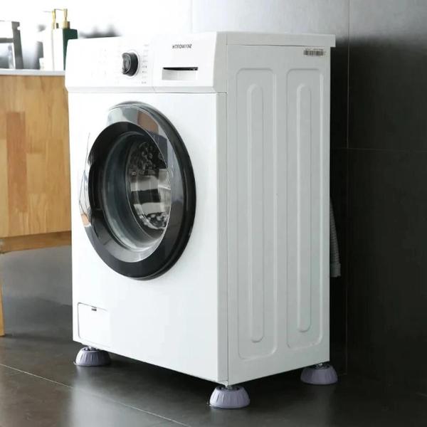Imagem de Pé Antivibração para Eletrodomésticos: Redução de Ruídos