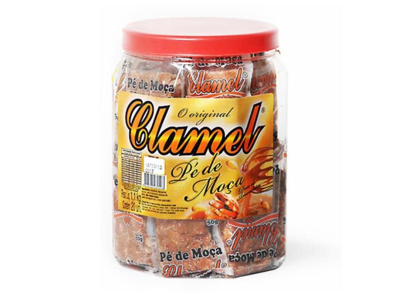 Imagem de Pé de Moça Clamel Pote C/20unid - 1,1kg