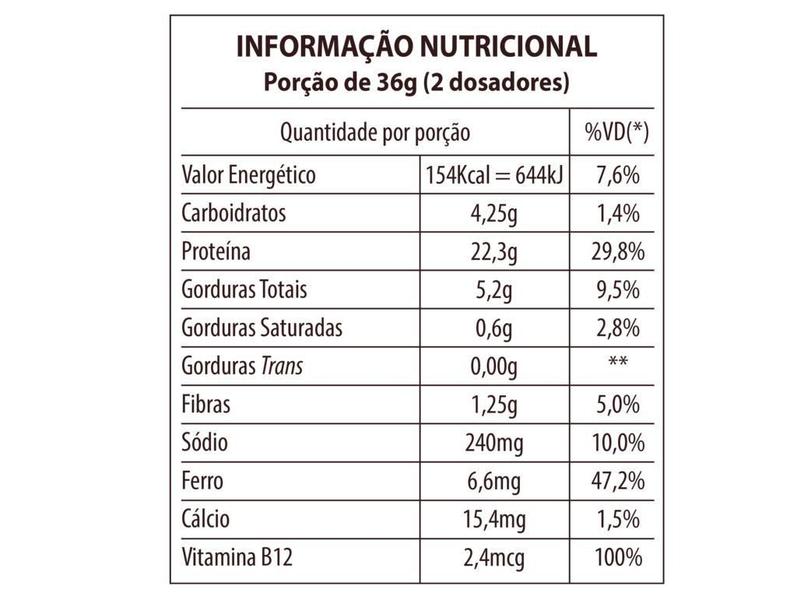 Imagem de Pea Protein Paçoca Vegana Rakkau 600G