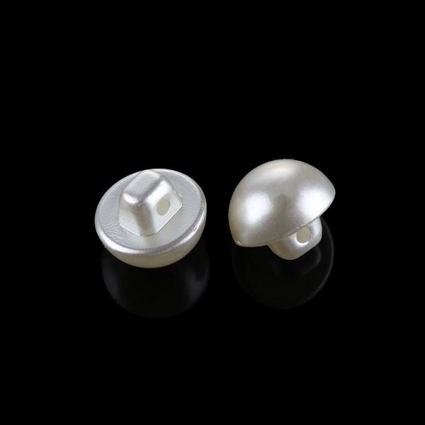 Imagem de Pearl Buttons HomeSoGood Round Beige 10 mm 150 unidades