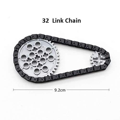 Imagem de Peças de blocos de construção Tank Track Wheels Treads Chain Links