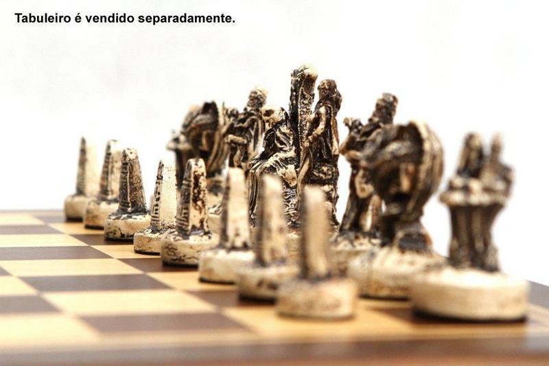 Imagem de Peças De Xadrez Em Resina - Coleção Rpg