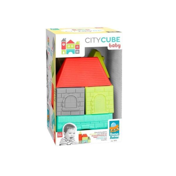 Peças Para Montar Citycube Baby 8 Peças Vinil 0123 - Roma - Roma Brinquedos Imagem de Peças Para Montar Citycube Baby 8 Peças Vinil 0123 - Roma