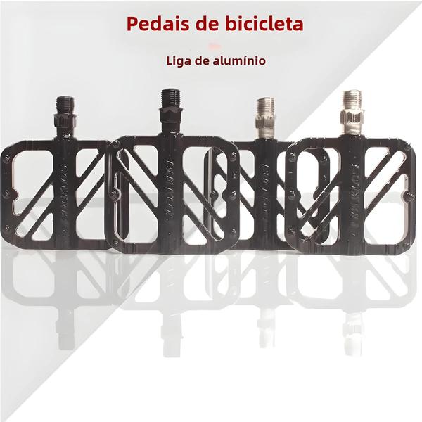 Imagem de Pedais de Bicicleta Bucklos R36 com Rolamento Selado - Antiderrapantes