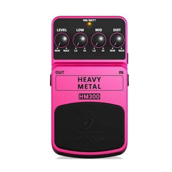 Pedal Behringer Hm300 Heavy Metal Distortion para Guitarra Imagem de Pedal Behringer Hm300 Heavy Metal Distortion para Guitarra
