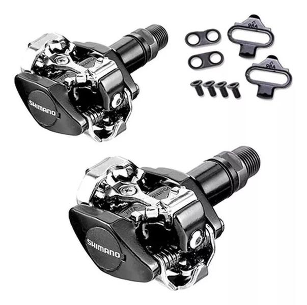 Imagem de Pedal Bike bicicleta CLIP Shimano Pd-m505 com taquinhos