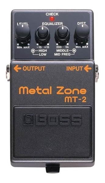 Pedal Boss Mt-2 Metal Zone Imagem de Pedal Boss Mt-2 Metal Zone