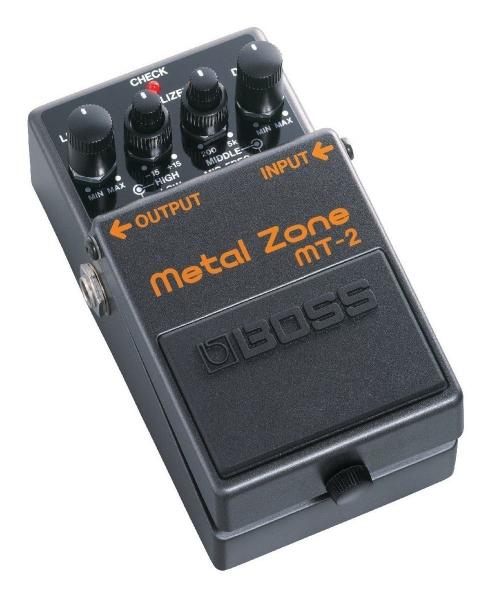 Pedal Boss Mt-2 Metal Zone Imagem de Pedal Boss Mt-2 Metal Zone